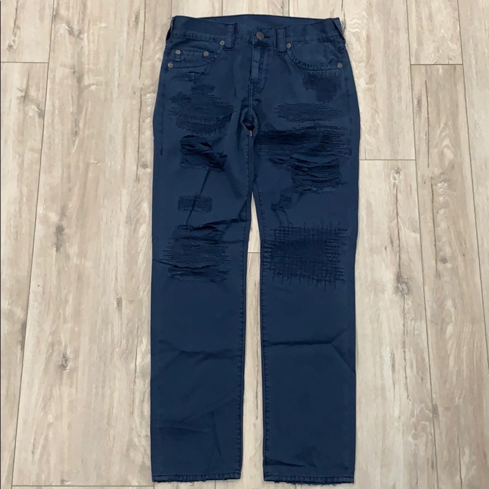 Men’s True Religion Blue Geno fit Pants